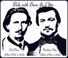 Load image into Gallery viewer, Ride with Benz & Otto - 2T4T Moto Design Original